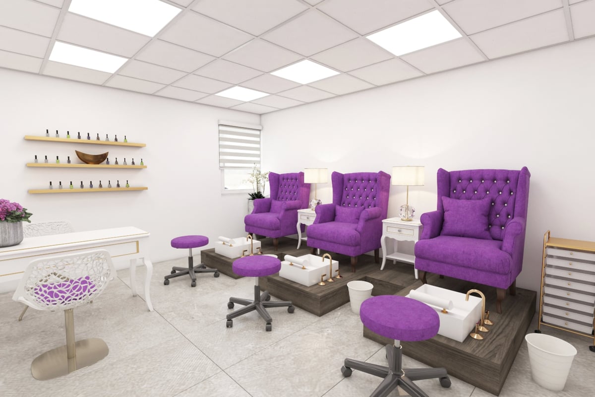 Luxe Nails Studio website preview